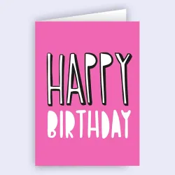 Картичка - Happy Birthday