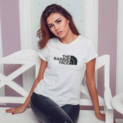 Тениска The barbie face