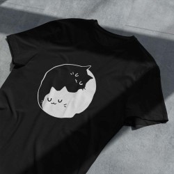 Тениска Ин и ян котета