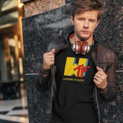 Тениска WTF се случи с музиката