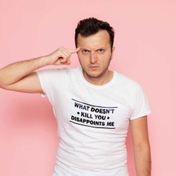 Тениска What doesnt kill you